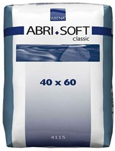 Alèses Abrisoft Classic 40cm x 60cm - Paquet de 60 alèses